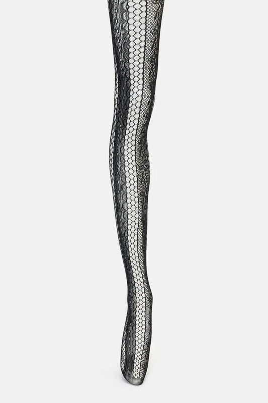 Image of Lingerie. Productname: Mesh Tights in Black colour by brand - Black Friday
