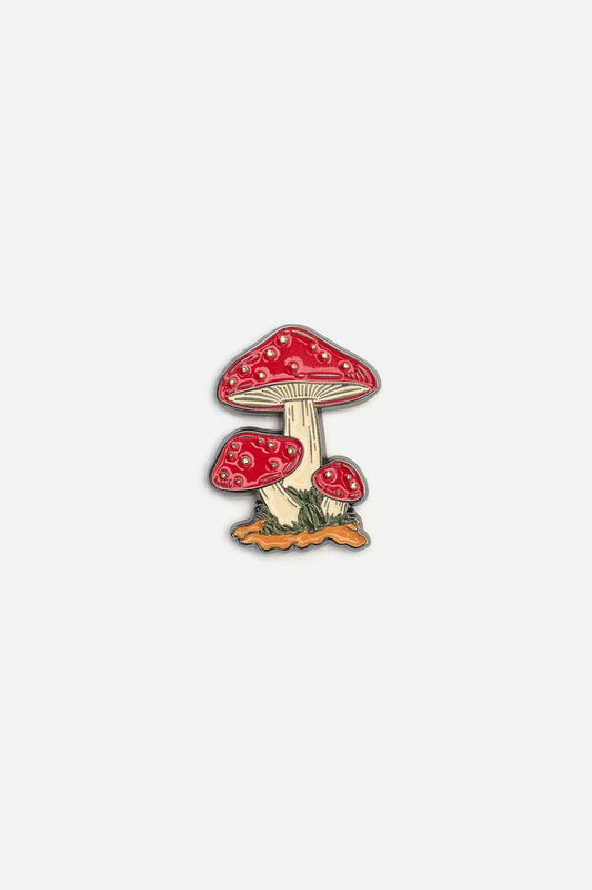 Image of Jewelry. Productname: Toadstool Pin in Multi colour by brand - Dangerfield