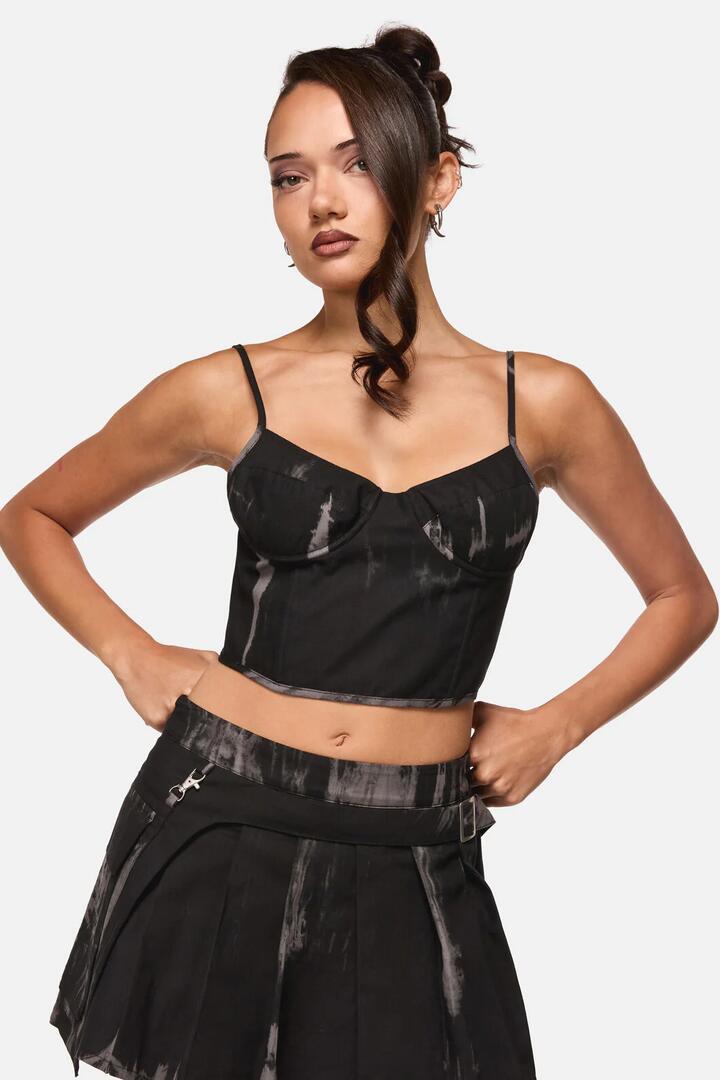Image of Lingerie. Productname: Verses Corset in Grey colour by brand - Black Friday