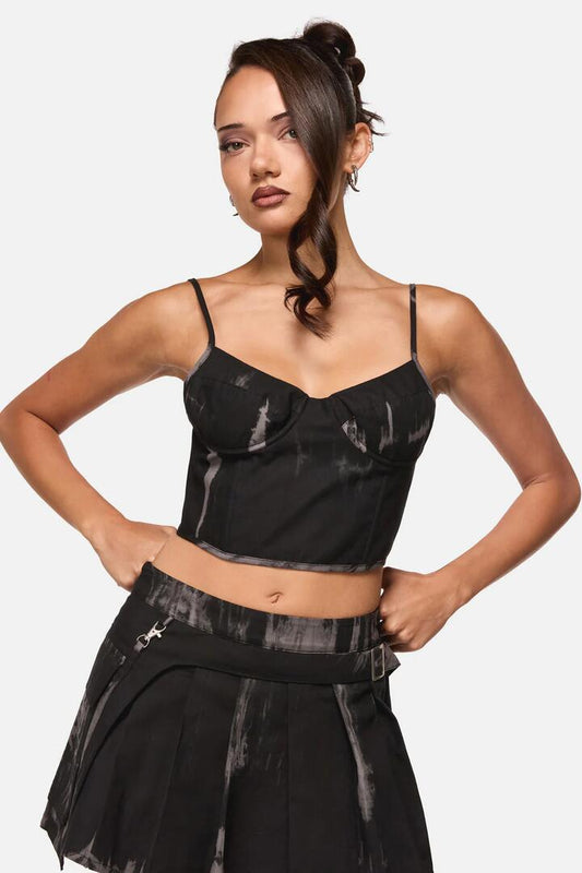 Image of Lingerie. Productname: Verses Corset in Grey colour by brand - Black Friday