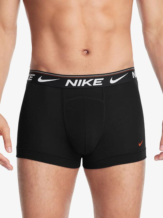 Image of Lingerie. Productname: Nike Underwear Men's Underwear Ultra Comfort Trunk (3 Pack) in Black colour by brand - Nike Underwear