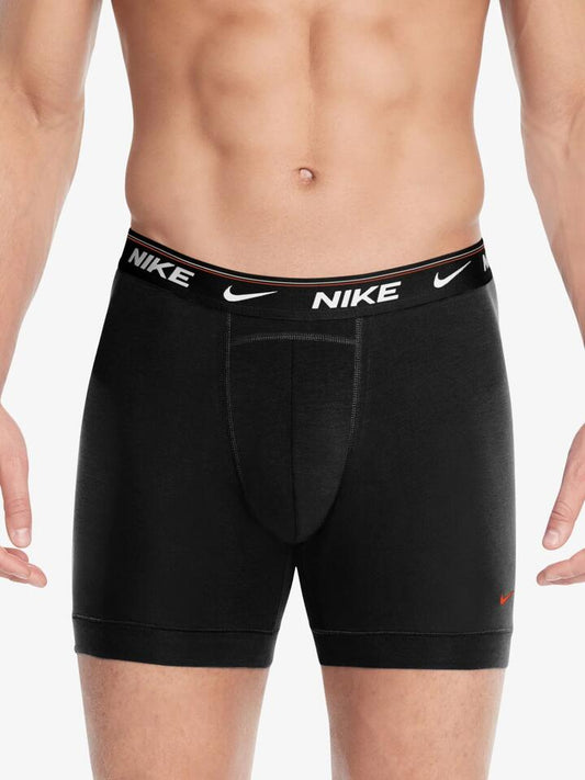 Image of Lingerie. Productname: Nike Underwear Men's Underwear Ultra Comfort Boxer Brief (3 Pack) in Black colour by brand - Nike Underwear