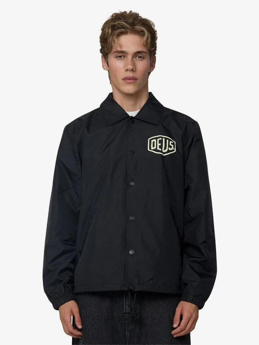 Image of Others. Productname: Deus Harajuku Coach in Black colour by brand - Deus