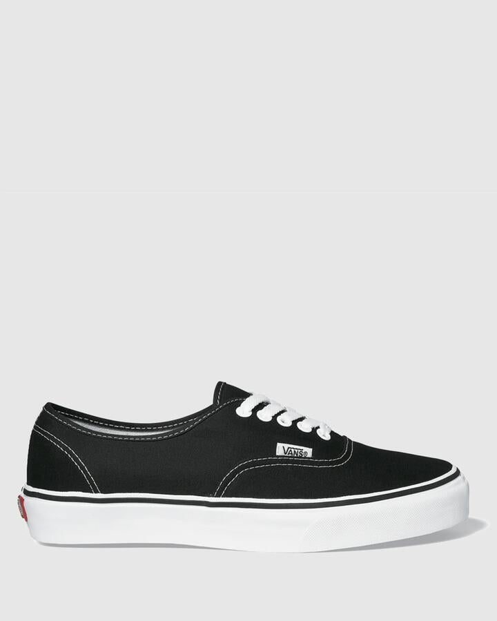 Image of Sneakers. Product name - Vans Authentic Sneakers Black in Black colour by brand - Vans