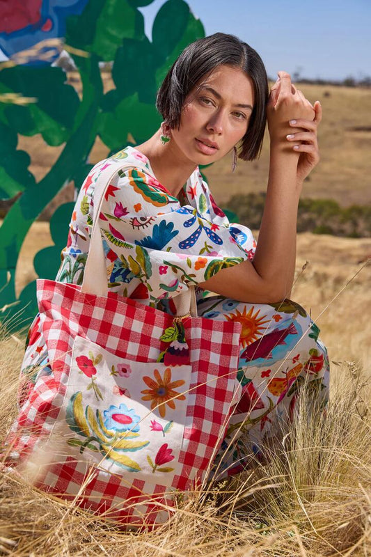 Image of Bags. Productname: Little Things Canvas Tote in Print colour by brand - Gorman