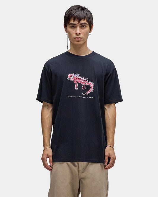 Image of T-Shirts. Productname: former Mens Adole T-Shirt Black - in Black colour by brand - Former