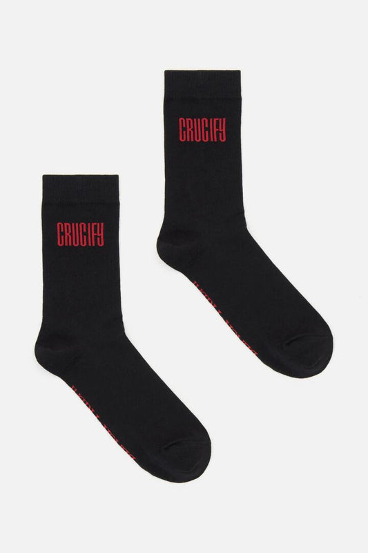 Image of Socks. Productname: Crucify Socks in Black colour by brand - Black Friday