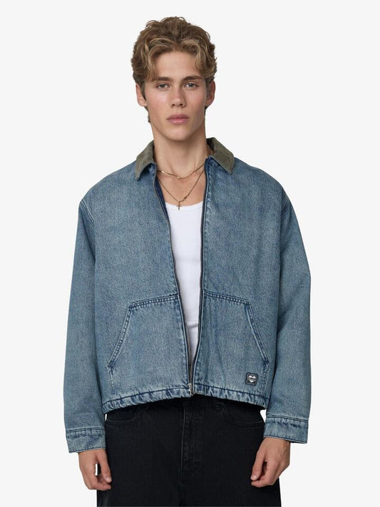 Image of Coats & Jackets. Productname: Article One Henry Jacket in Indigo colour by brand - Article One