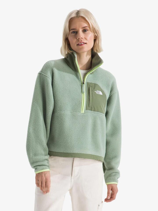 Image of Coats & Jackets. Productname: The North Face Women's Yumiori Off Peak 1/4 Zip Jacket in Slate Moss/Bark Mist colour by brand - The North Face