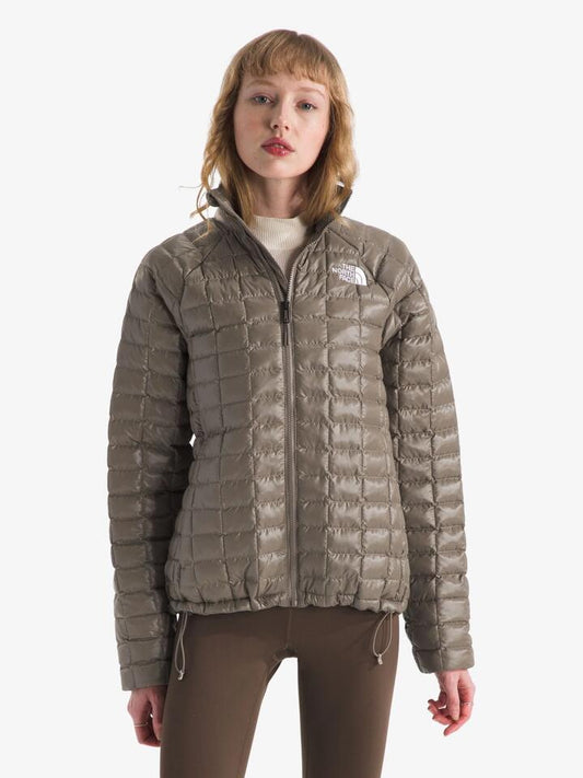 Image of Coats & Jackets. Productname: The North Face Women's Thermoball Jacket in Mocha Brown colour by brand - The North Face