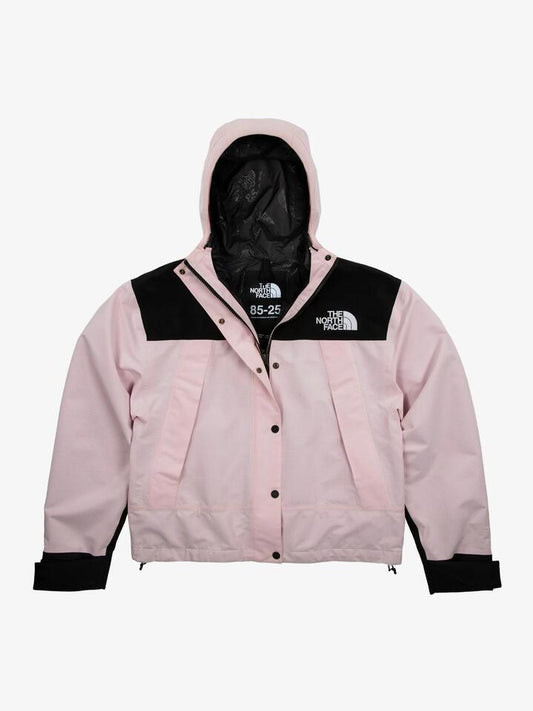 Image of Coats & Jackets. Productname: The North Face Women's Dryvent Mono Mountain Jacket in Pale Blossom colour by brand - The North Face