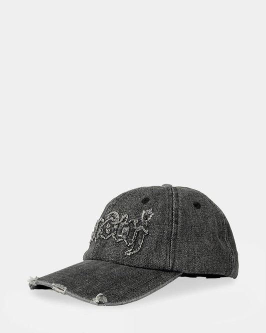 Image of Jeans. Productname: rusty Womens Roxanne Denim Dad Cap Washed Black - in Washed Black colour by brand - Rusty