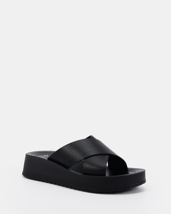Image of Boots. Productname: Blerm: Black - Women's Wedge in Black colour by brand - Novo