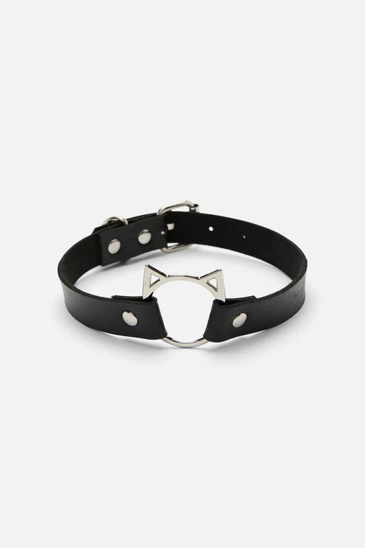 Image of Jewelry. Productname: Cat Choker in Black colour by brand - Dangerfield