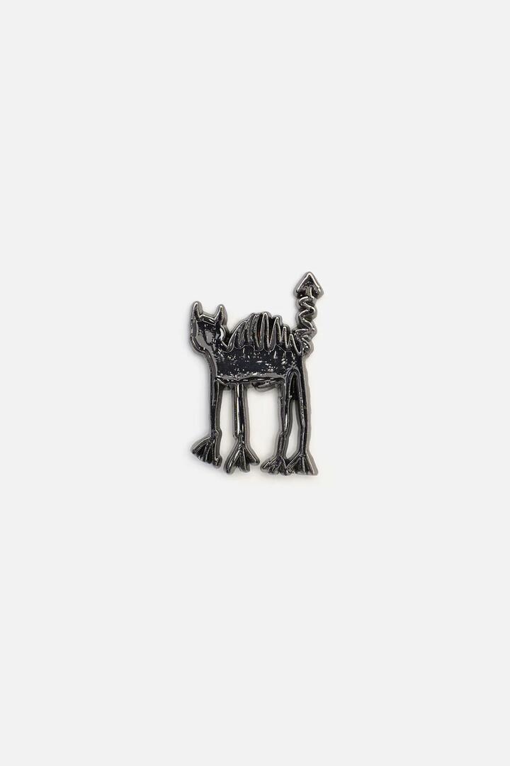 Image of Jewelry. Productname: Lil Demon Pin in Black colour by brand - Dangerfield