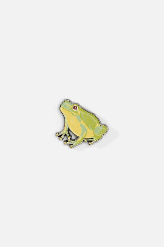 Image of Jewelry. Productname: Tree Frog Pin in Green colour by brand - Princess Highway