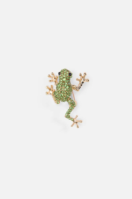 Image of Keychains. Productname: Tree Frog Brooch in Green colour by brand - Princess Highway