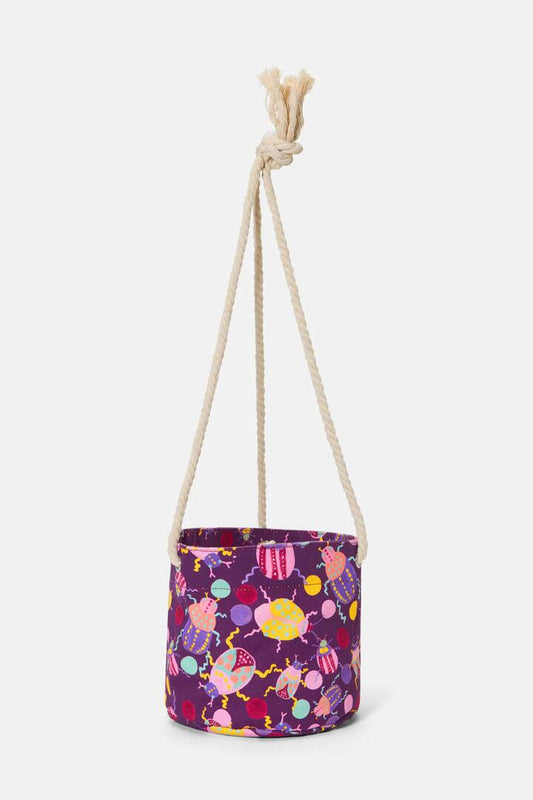 Image of Others. Productname: Plum Beetle Hanging Planter Small in Print colour by brand - Gorman