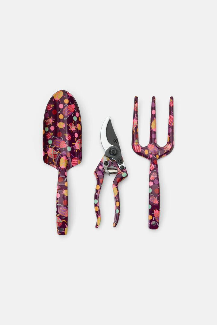 Image of Others. Productname: Plum Beetle Garden Tool Set in Print colour by brand - Gorman