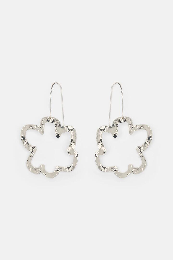 Image of Earrings. Productname: Mega Daisy Earrings Silver in Silver colour by brand - Gorman