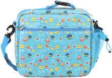 Image of Artwork. Product name - Galactic Adventures Insulated Lunch Bag in colour by brand - Toymate