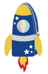 Image of Toys. Product name - Space Rocket Pencil Case in colour by brand - Toymate