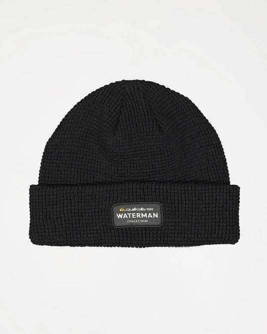 Image of Hats. Productname: quiksilver Mens Cliff Dodger Beanie Black - in Black colour by brand - Quiksilver