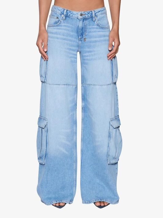 Image of Jeans. Productname: Ksubi Dropout Low Rise Cargo Jeans in Spirit colour by brand - Ksubi