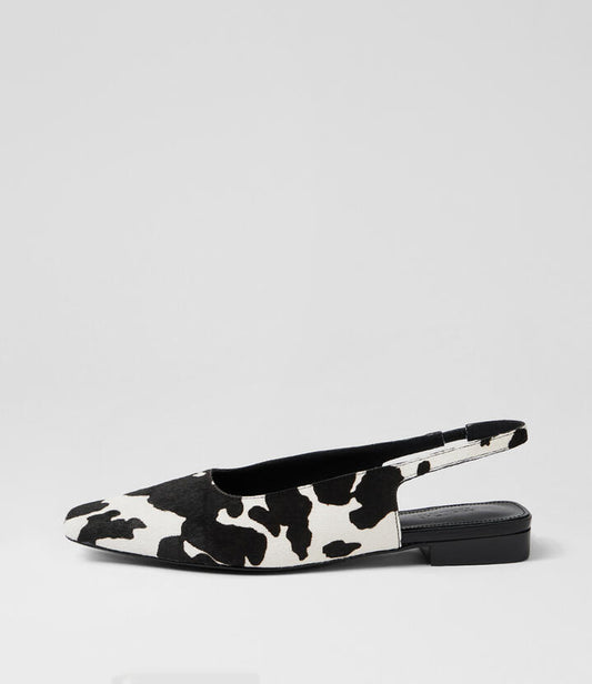 Image of Heels. Productname: Othentic Black Cow Pony Heels in Black Cow colour by brand - MOLLINI