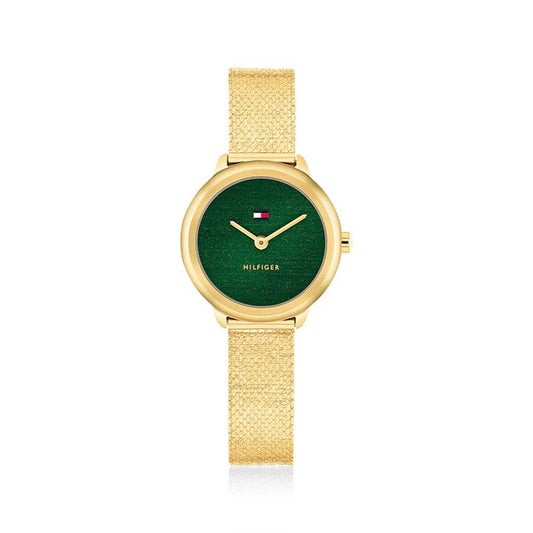 Image of Watches. Productname: Tommy Hilfiger Demi Gold Tone Watch 1782812 in Watch colour by brand - Tommy Hilfiger