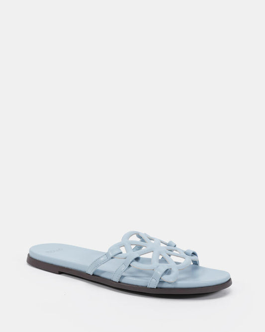 Image of Sandals. Productname: Sensation: Denim Blue - Women's Thongs in Denim Blue colour by brand - Novo