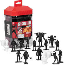 Image of Action Figures. Product name - Skibidi Toilet Battle Bucket in colour by brand - Toymate