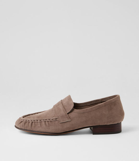 Image of Flats. Productname: Willit Donkey Suede Loafers in Donkey colour by brand - MIDAS