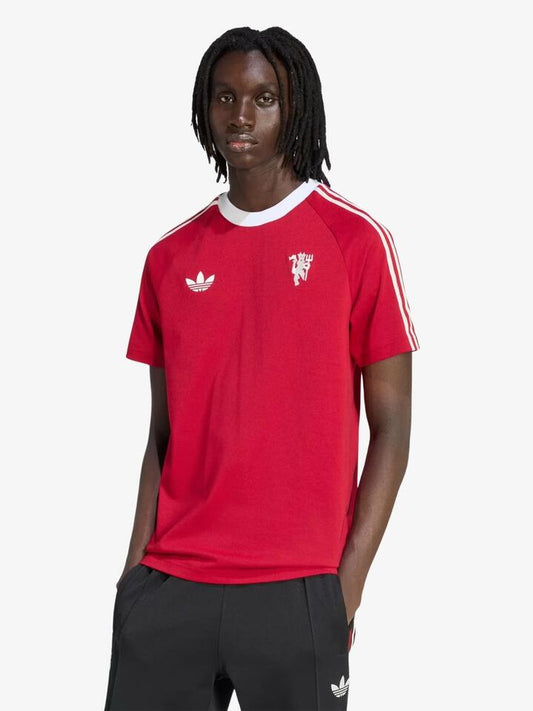 Image of T-Shirts. Productname: Adidas Manchester United Originals T-Shirt in Team Victory Red colour by brand - Adidas