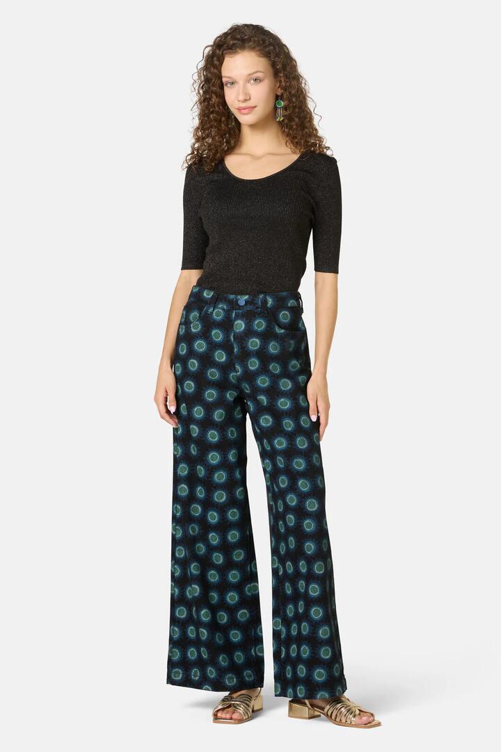 Image of Jeans. Product name - Royal Spot Jean in Print colour by brand - Gorman