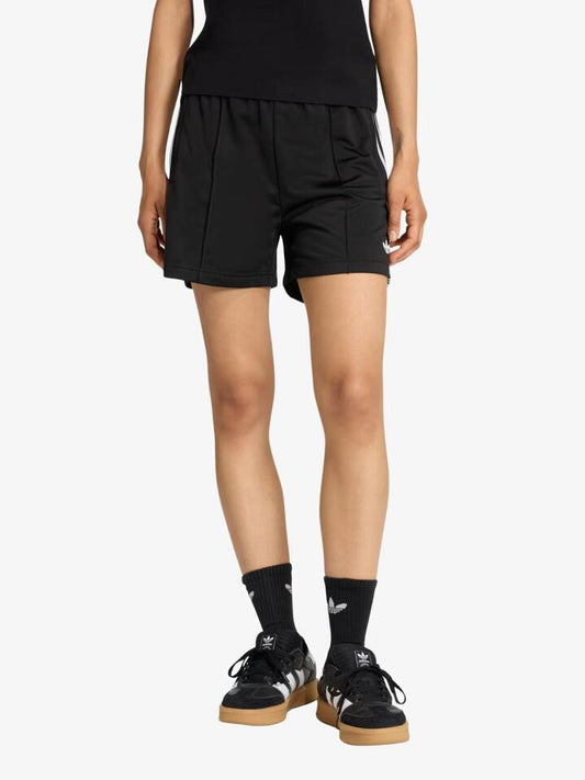 Image of a model wearing Shorts. Productname: Adidas Firebird Classic Short in Black/White colour by brand - Adidas