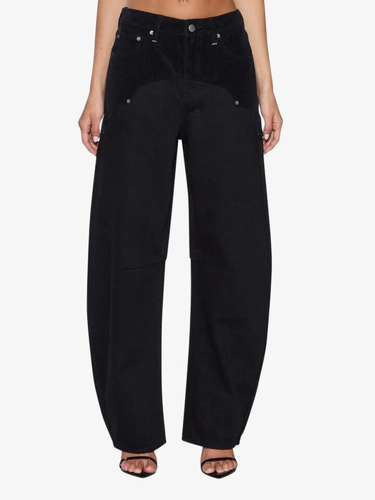 Image of Jeans. Productname: Ksubi Barrel Jean in Saloon Black colour by brand - Ksubi