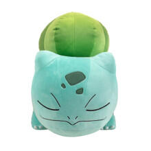 Image of Action Figures. Product name - Pokemon in Sleeping Plush Bulbasaur 45cm in colour by brand - Squishmallows