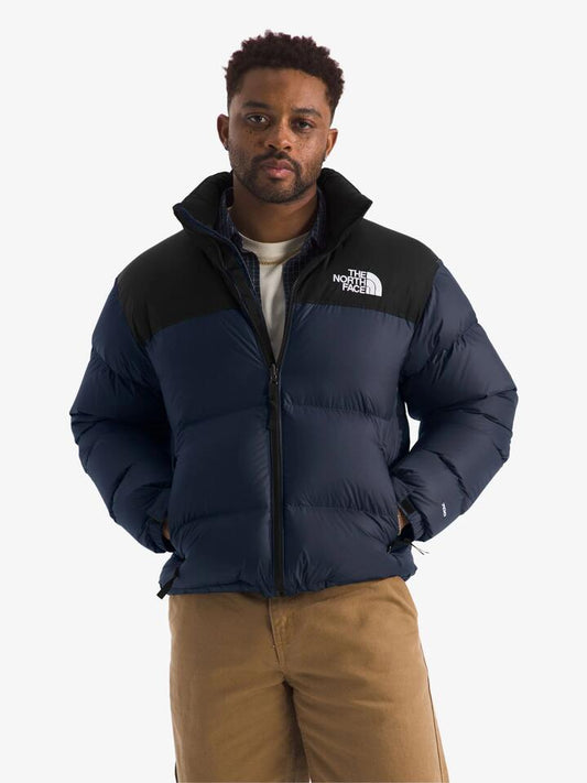 Image of Coats & Jackets. Productname: The North Face Men's 1996 Retro Nuptse Jacket in Summit Navy/Tnf Black colour by brand - The North Face