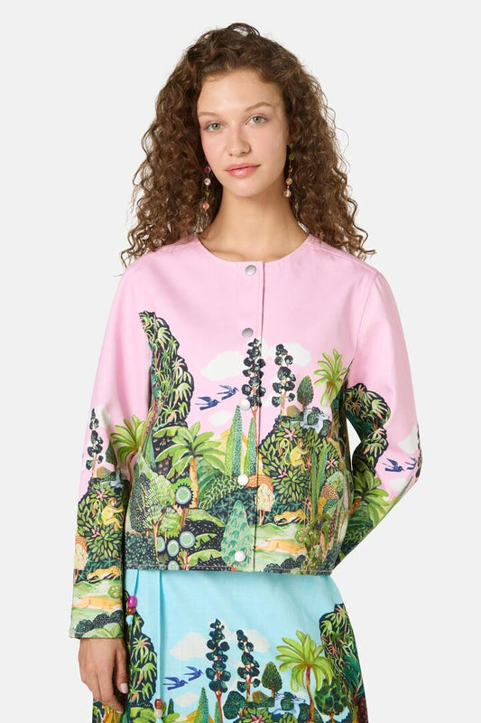 Image of Coats & Jackets. Productname: Royal Garden Reversible Shell Jacket in Print colour by brand - Gorman