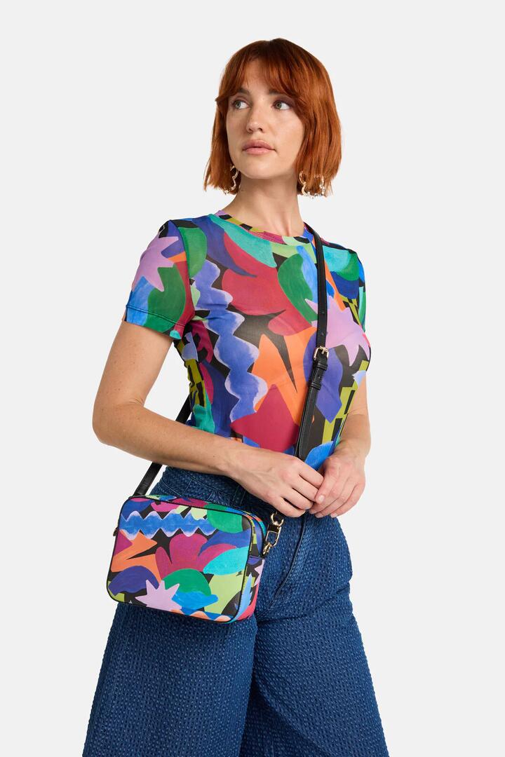 Image of Bags. Productname: Tangled Tropical Crossbody Bag in Print colour by brand - Gorman