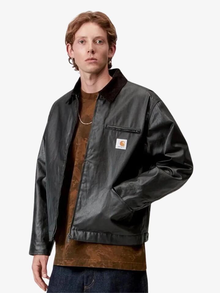 Image of Coats & Jackets. Productname: Carhartt Wip Og Dean Jacket in Black/Black colour by brand - Carhartt Wip