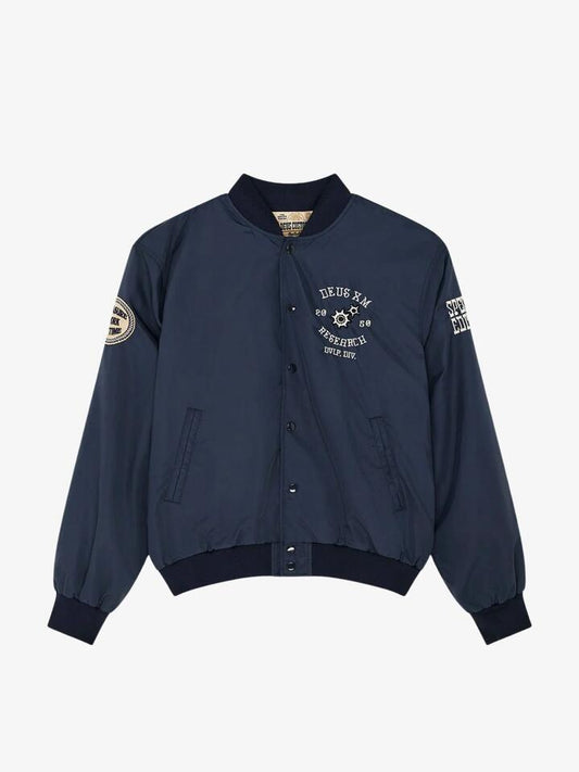 Image of Coats & Jackets. Productname: Deus Horsepower Jacket in Black Iris colour by brand - Deus