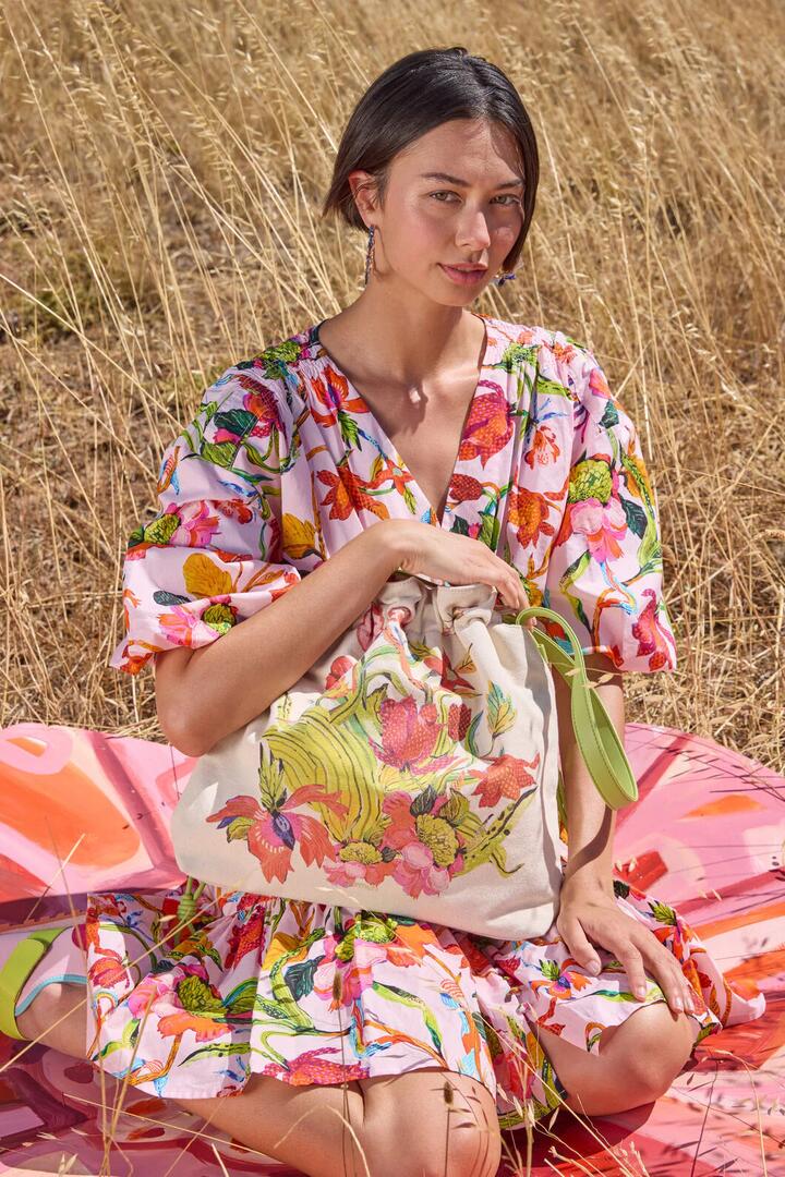 Image of Bags. Productname: Elara Placement Tote in Print colour by brand - Gorman