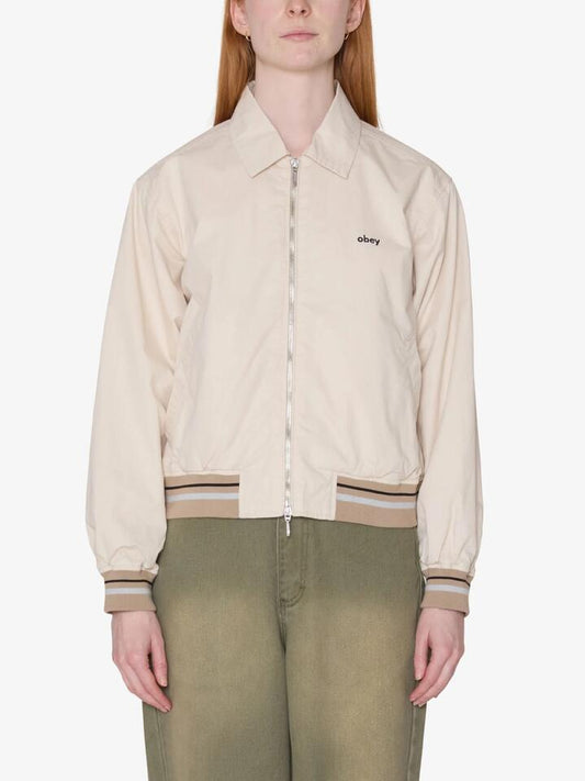 Image of Coats & Jackets. Productname: Obey Endless Jacket in Stone colour by brand - Obey