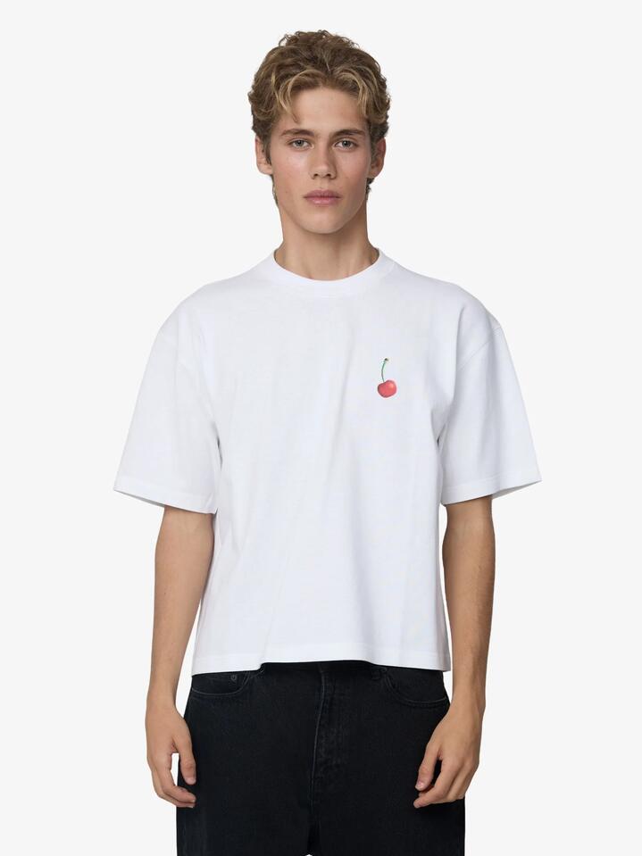 Image of T-Shirts. Productname: Article One Pitted Tee in White colour by brand - Article One