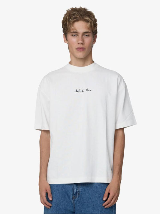 Image of T-Shirts. Productname: Article One Innocent Tee in White colour by brand - Article One