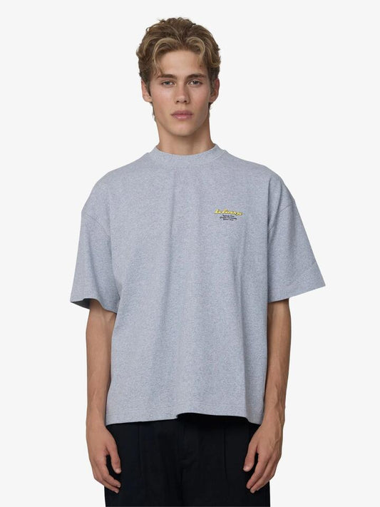 Image of T-Shirts. Productname: Article One Vacanza Tee in Grey Marle colour by brand - Article One