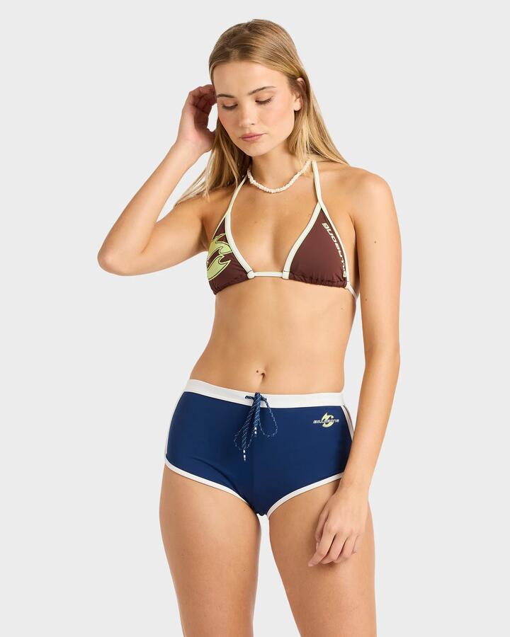 Image of Swimwear. Productname: billabong Womens Supalove Surf Low Rise Boardshorts Ink - in Ink colour by brand - Billabong