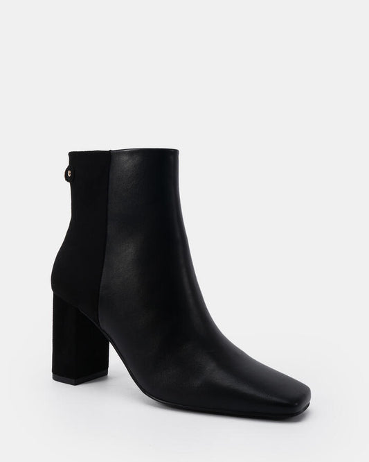 Image of Boots. Productname: Kali: Black - Women's Boot Low-mid Heel in Black colour by brand - Novo
